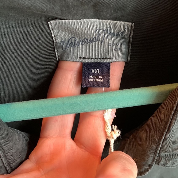 Universal Thread NWT size XXL shirt dress slate grey - Picture 3 of 4